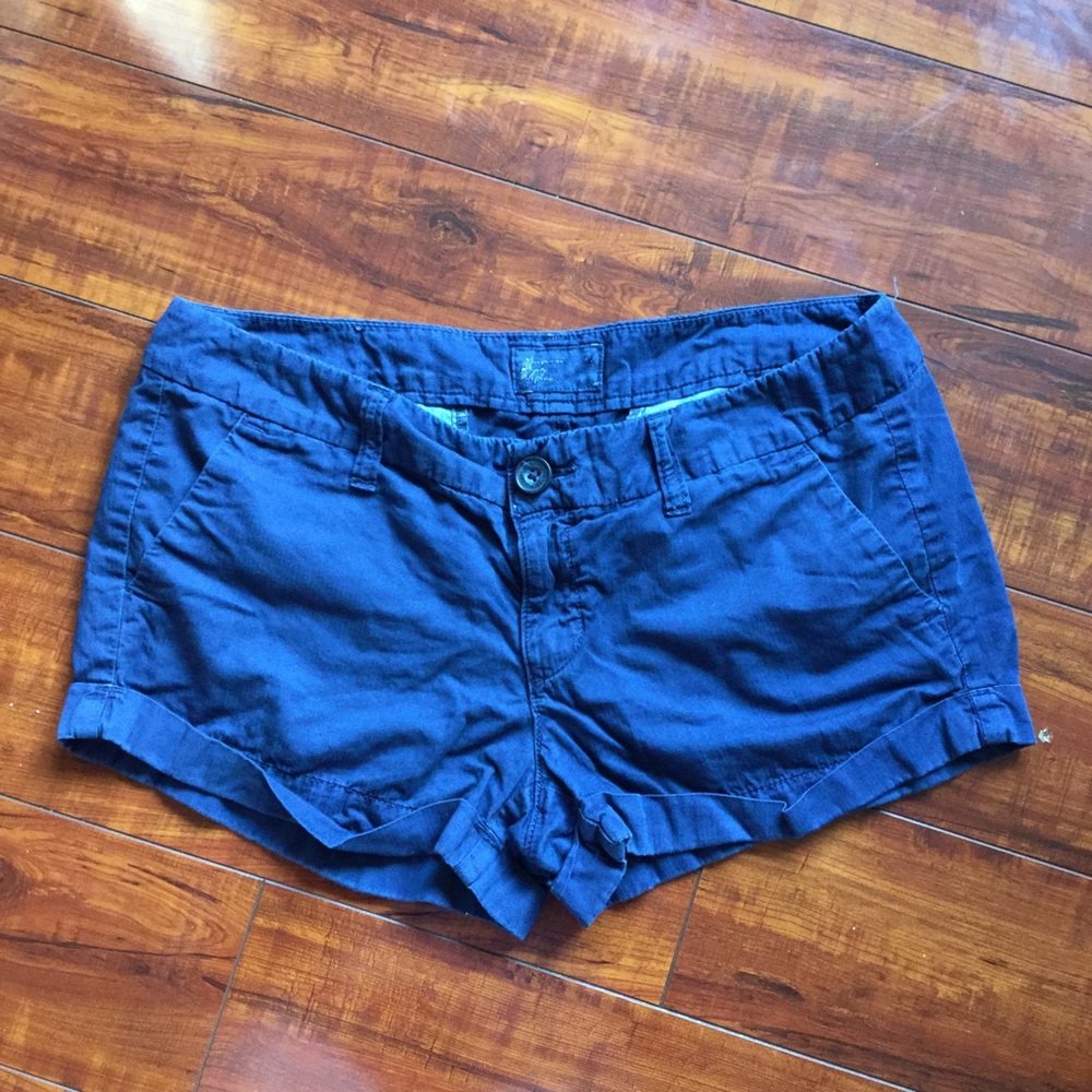 Navy Blue American Eagle shorts