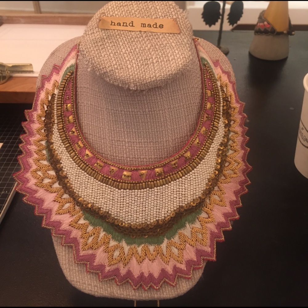 Nahua beaded necklace