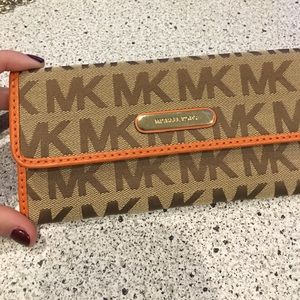 Michael Kors burnt orange Wallet