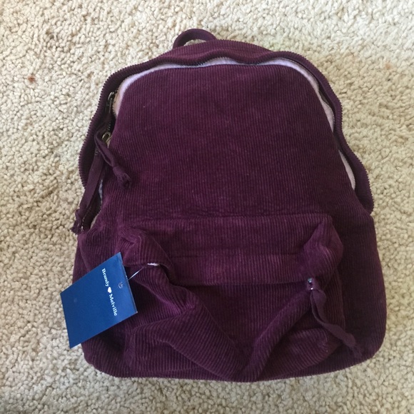 Brandy Melville Bags Brandy Melville Mini Burgundy Corduroy