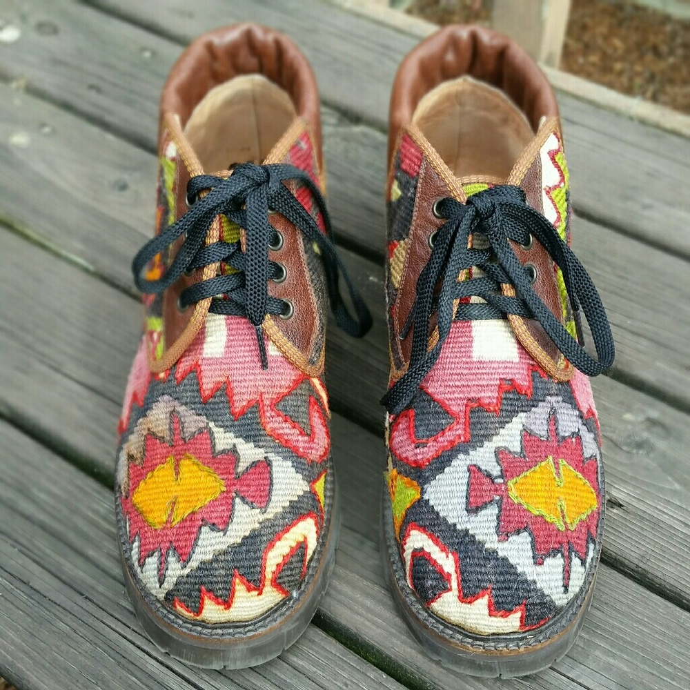 Handwoven NWOT Funky Turkish Boots
