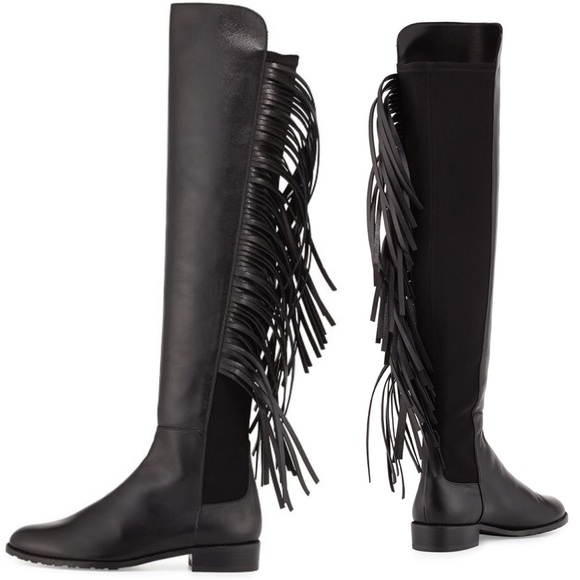New Stuart Weitzman knee high leather boots - Picture 2 of 8