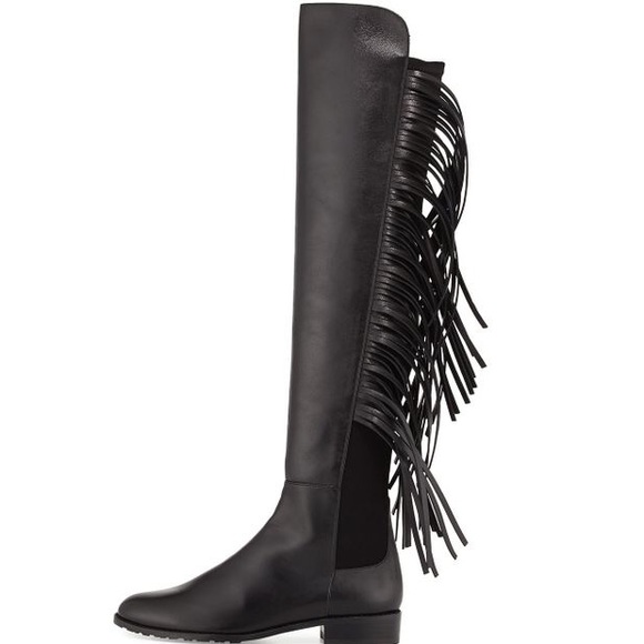 New Stuart Weitzman knee high leather boots - Picture 3 of 8