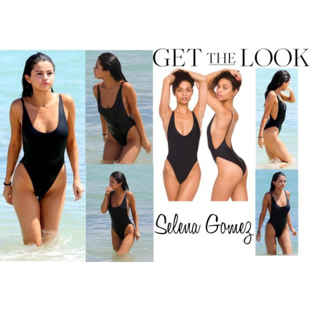 High Cut One Piece Swimsuit - Picture 5 of 6