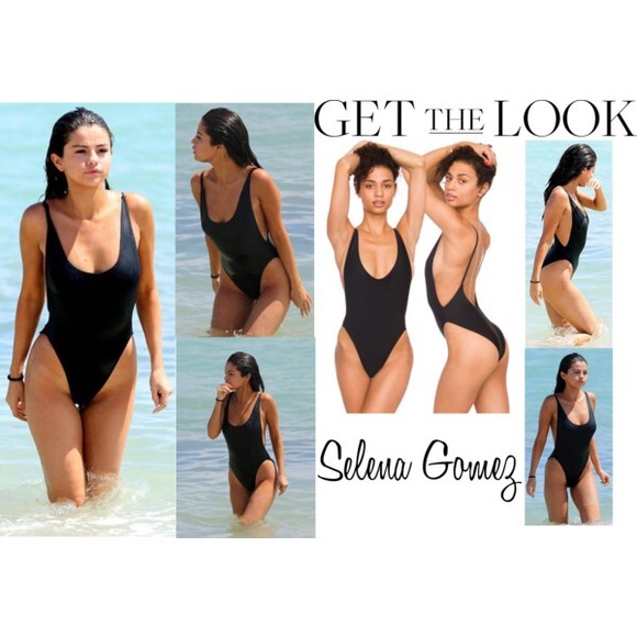 High Cut One Piece Swimsuit - Picture 5 of 6