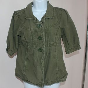 Army Green Jacket.