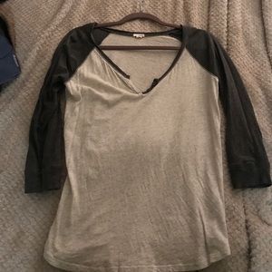 3/4 sleeve weekend top