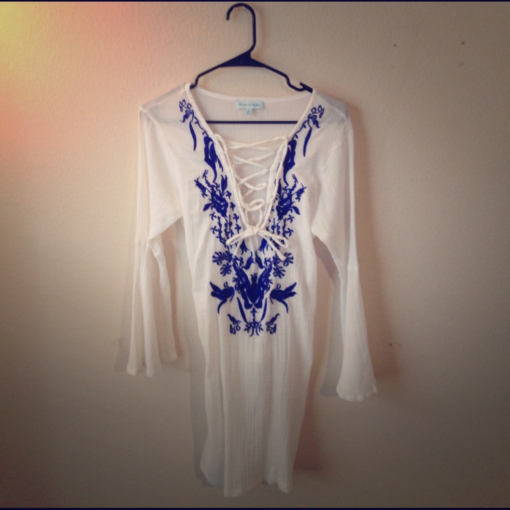 Ellen Weaver swim coverup