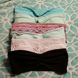 Bandeau bundle (minus the black one)