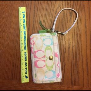 Coach wristlet