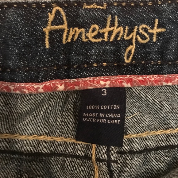 Amethyst Jeans Skirt Size 3 - Picture 3 of 3