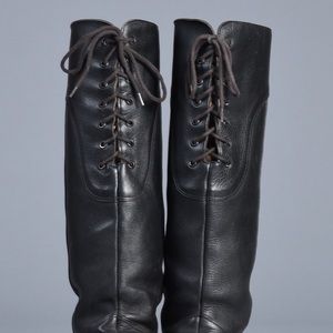 VINTAGE LEATHER HARLEY BOOTS