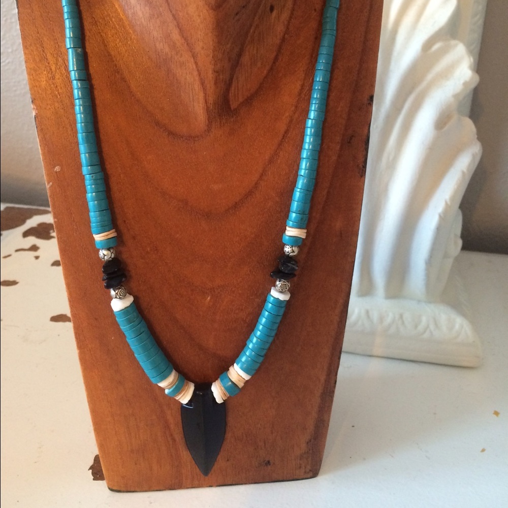Turquoise Indian/Native American necklace