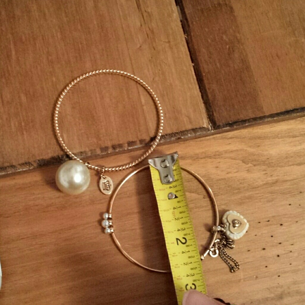 2 Bracelet Bangles w/Crown Emblem Juicy Couture?
