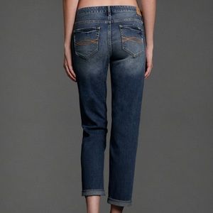 Dark wash boyfriend jeans