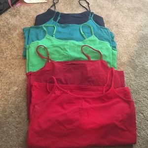 5 Cami tops together! Express and Aero and NY&C