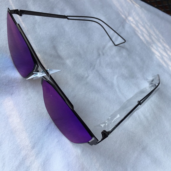Mirrored shades, purple/green - Picture 2 of 3