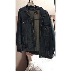 AE oversized jean jacket!
