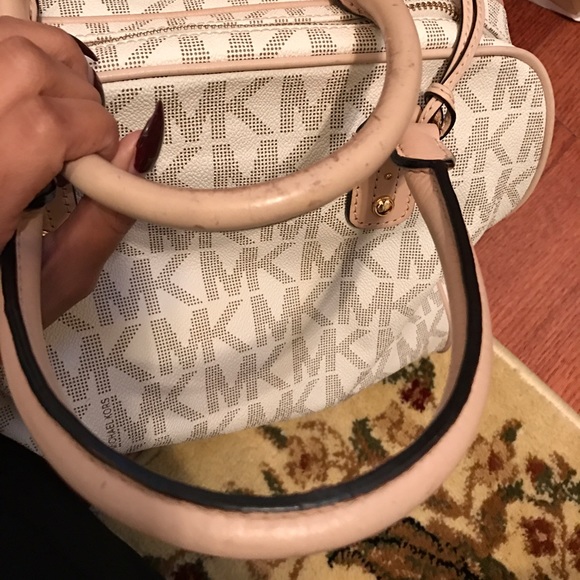 Large vanilla satchel Michael Kors Bag - Picture 3 of 3