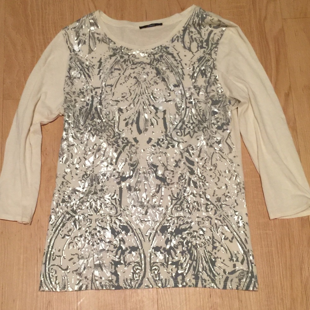 Tahari Designed Graphic Shirt