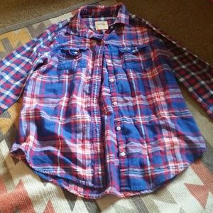 Hollister plaid flannel
