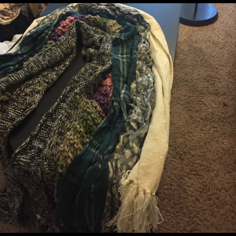 Winter scarf assortment