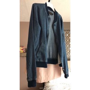 Jean bomber from TJMAXX, size medium!