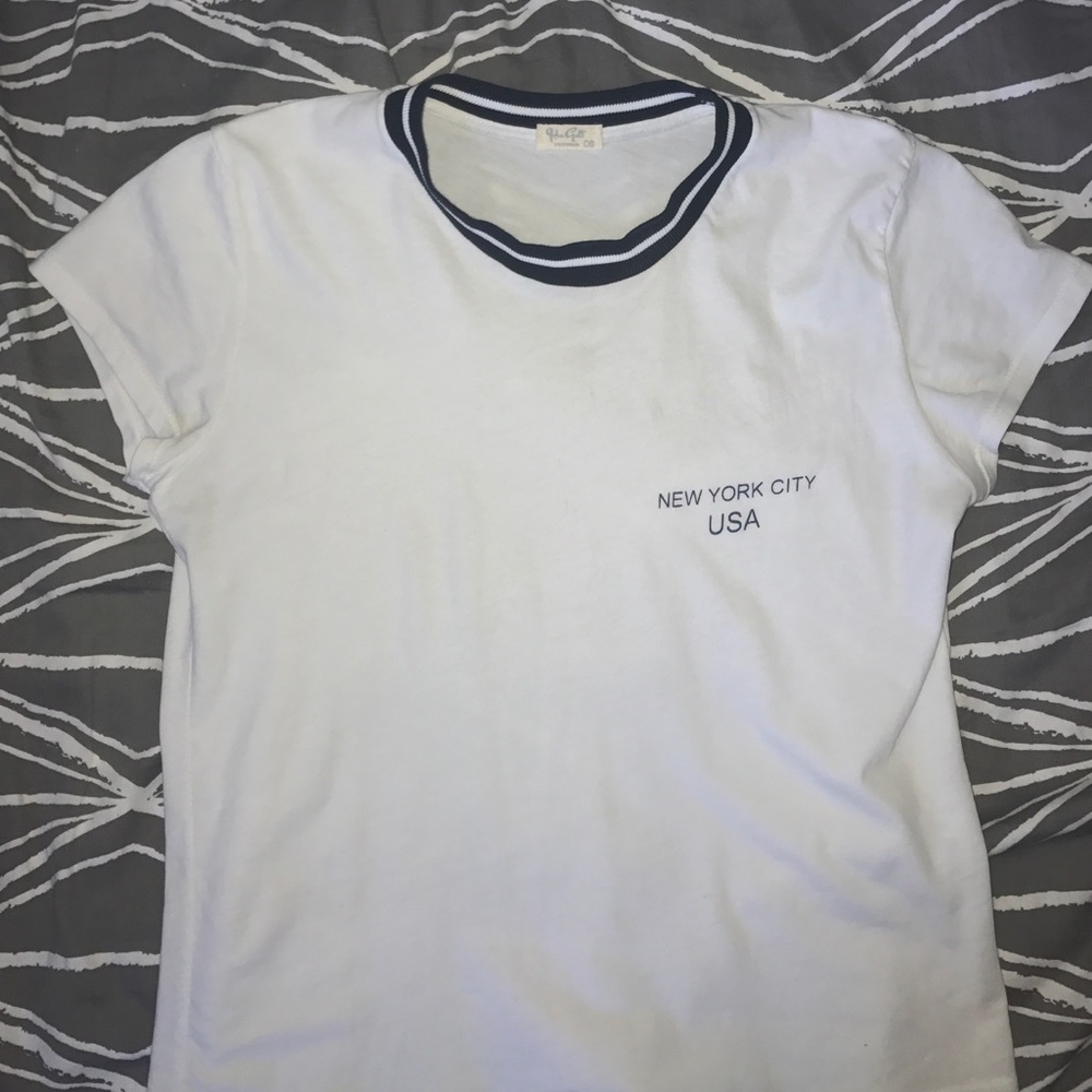 Brandy Melville White Tee