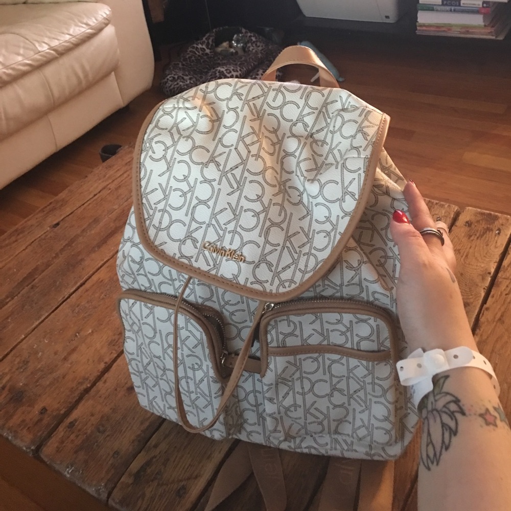 Calvin Klein backpack purse
