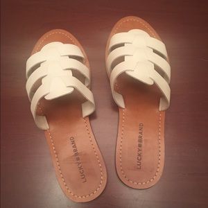 Lucky Brand Sandal Flats- Real Leather