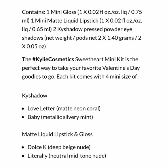 SOLD💋Kylie Sweetheart Set - Picture 7 of 7