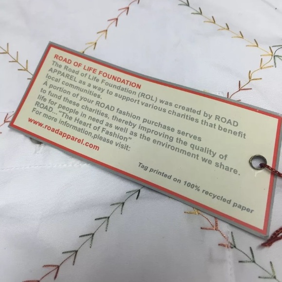 ROAD Apparel-Embroidered M8 Jacquard Mens Shirt - Picture 6 of 6