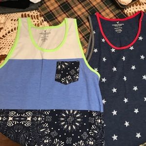 American eagle tank tops