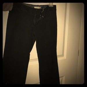 Banana Republic Sloan Fit black dress pants 6P