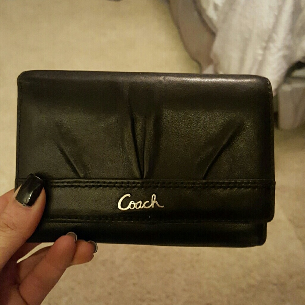 Black Coach Wallet