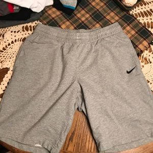 Nike sweatpants shorts