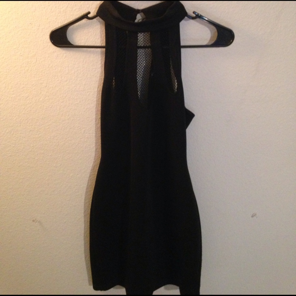 Forever 21 black party dress