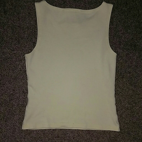 Energie Tops - *Light Yellow Rhinestone Studded Tank!* Energie Tops - *Light Yellow Rhinestone Studded Tank!*