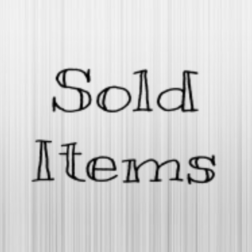 Sold Items!