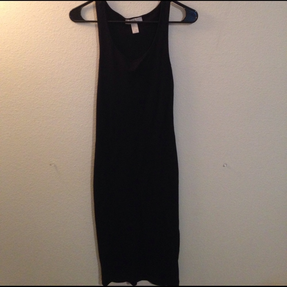 Forever 21 black tank dress