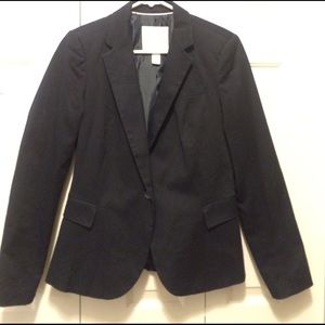 Forever 21 Navy Single Button Blazer - M