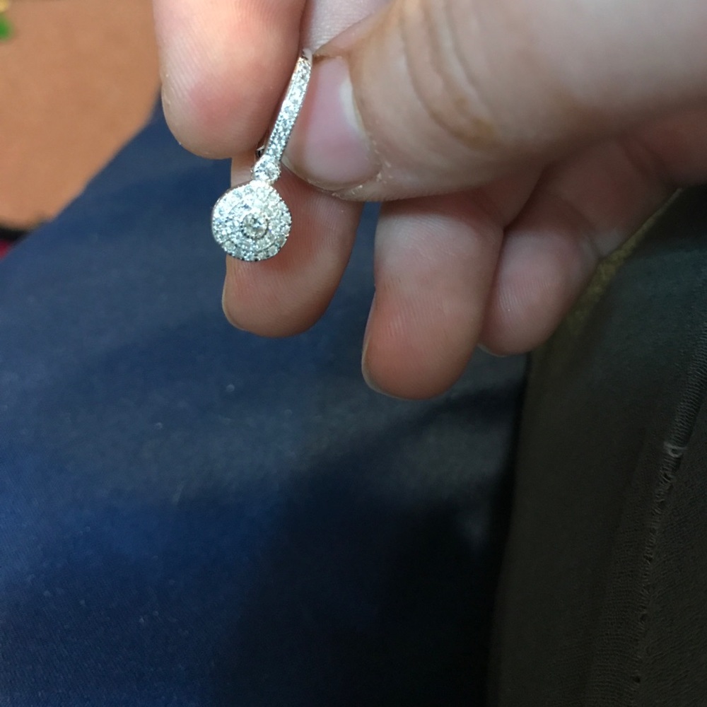 Lever Back Earring in Sterling Silver