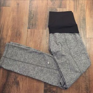 Lululemon Straight Leg Double Waist Legging