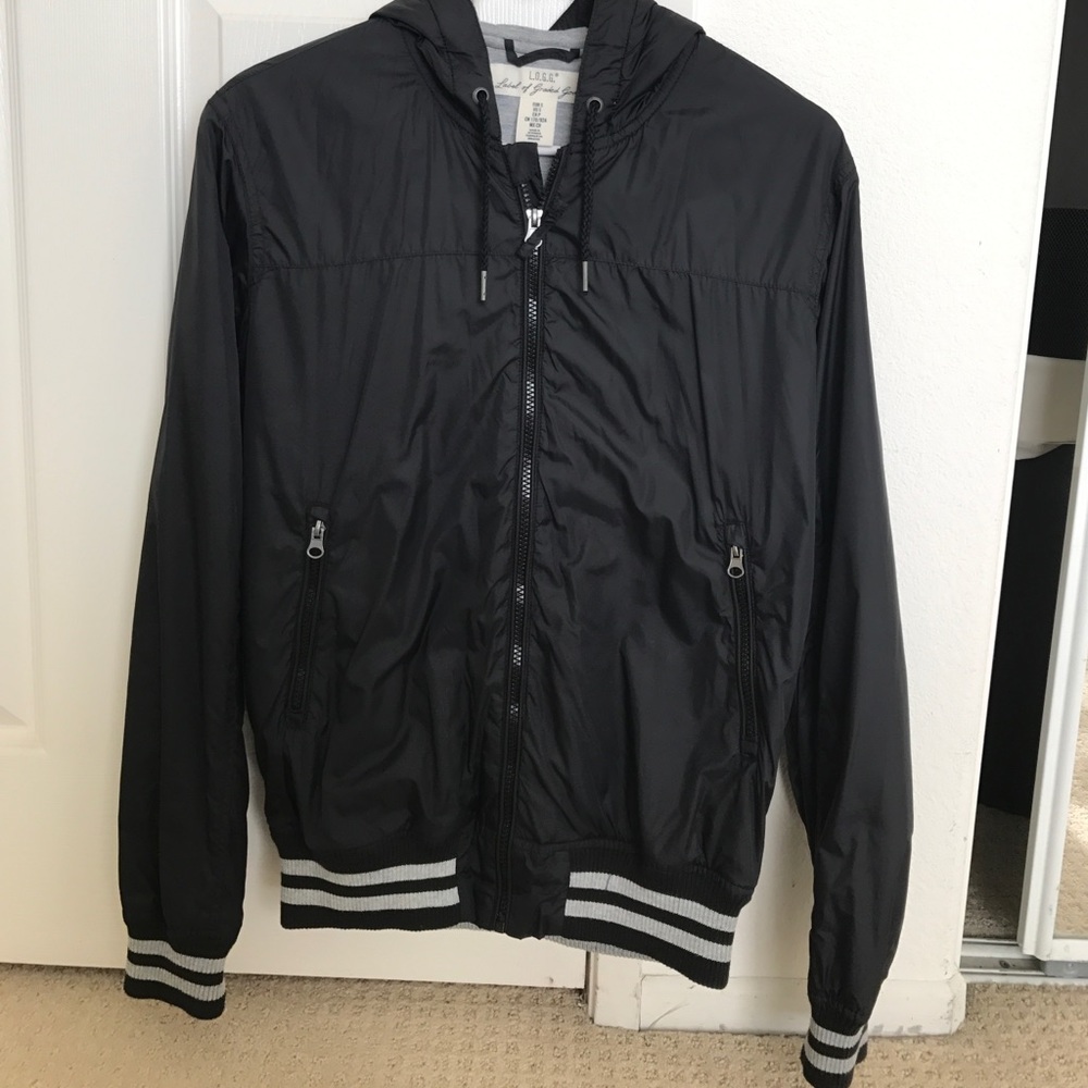 Black Windbreaker
