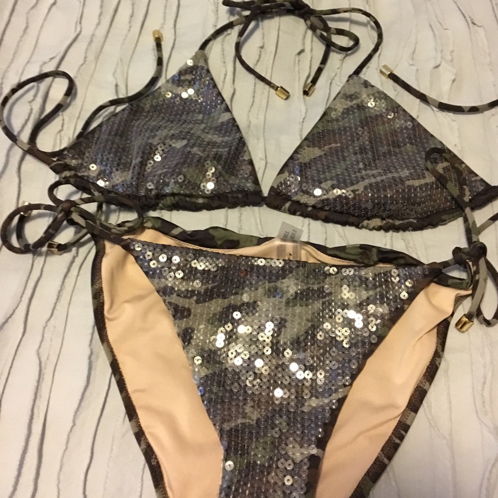 Victoria secret camouflage string bikini