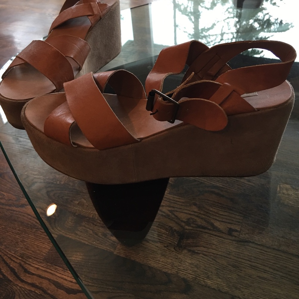 Shoes thick platform sandals