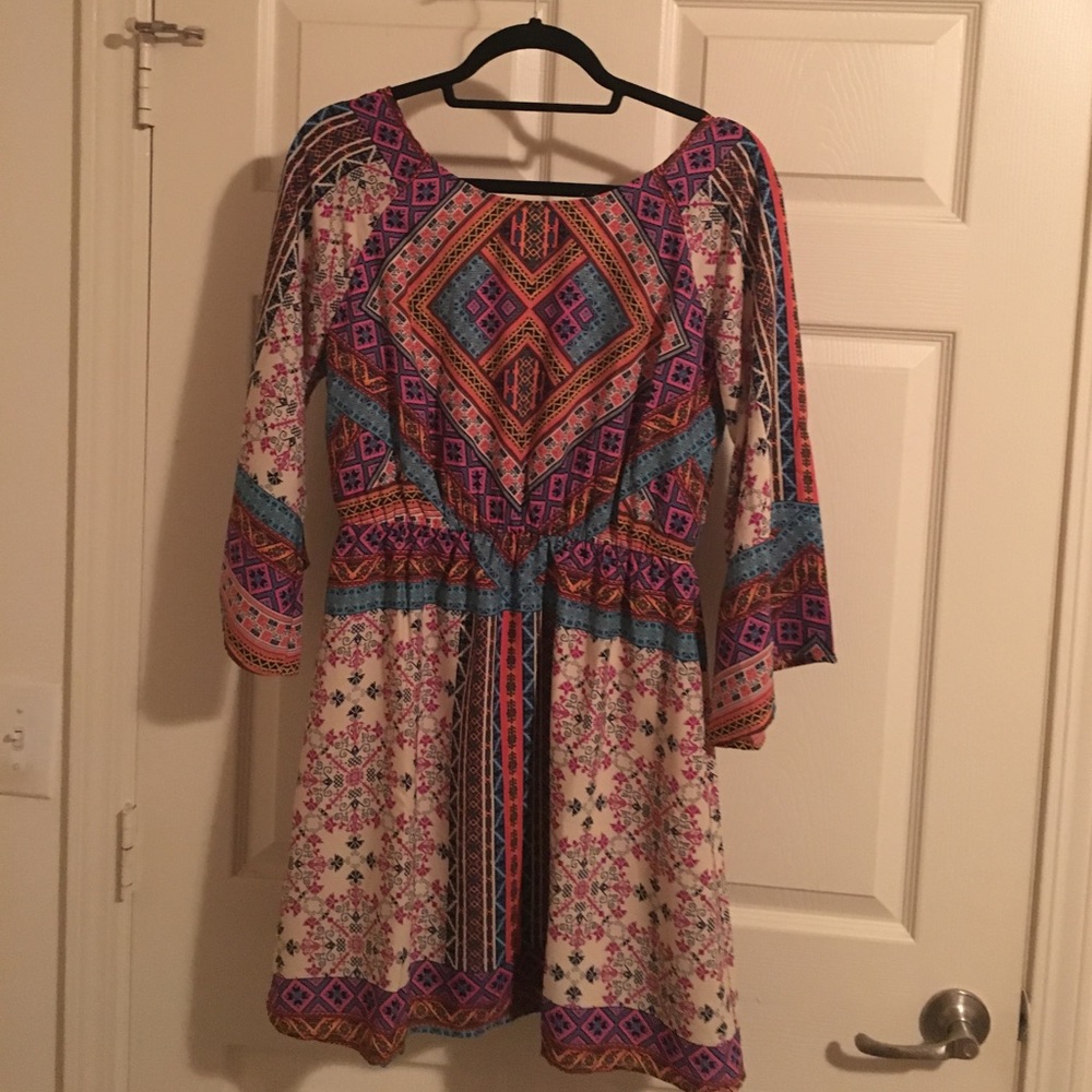 Red dress boutique dress