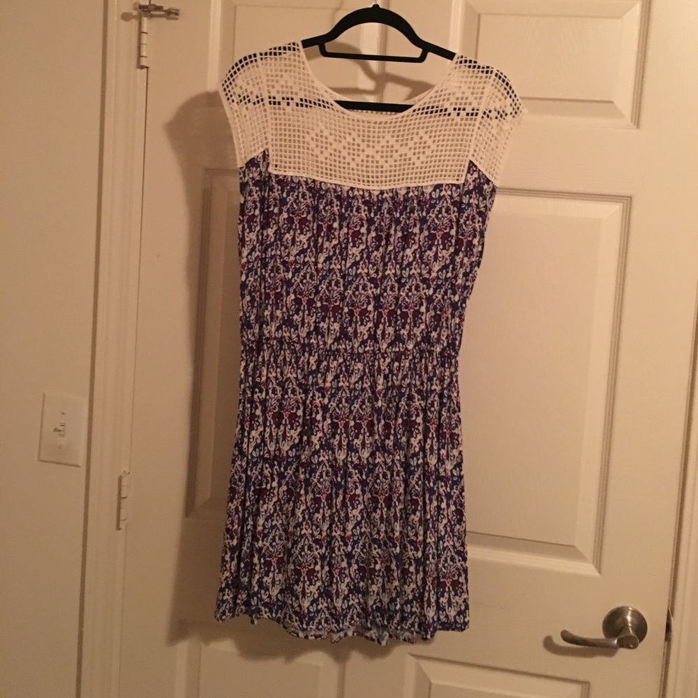 Forever 21 red and blue dress