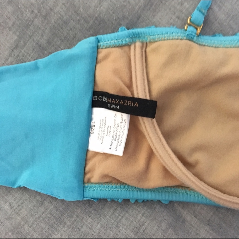 BCBG MaxAzria Ruffle Front Bikini Top - Picture 3 of 3