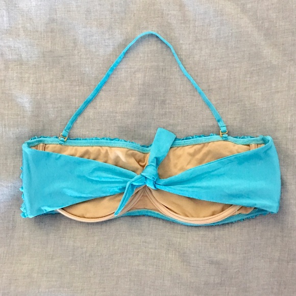 BCBG MaxAzria Ruffle Front Bikini Top - Picture 2 of 3